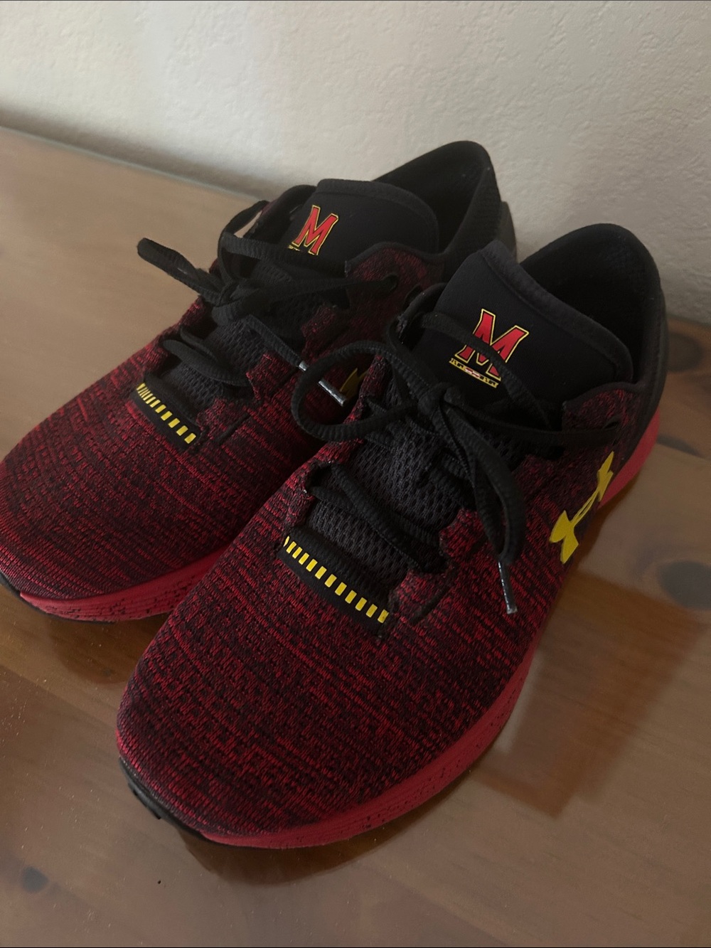 University of Maryland Terps under Armour shoes, size 8